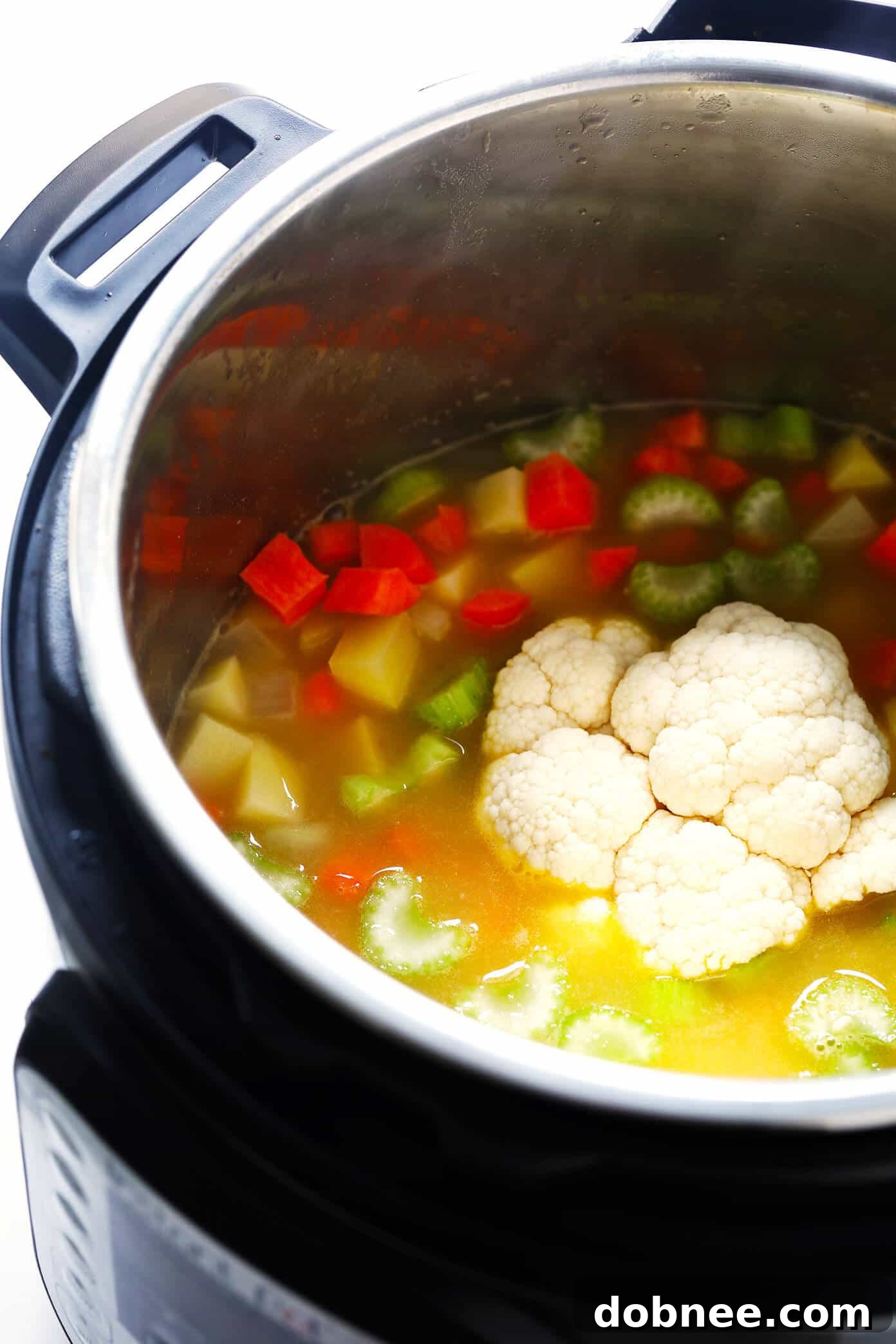 Instant Pot (Pressure Cooker) Turkey Cheeseburger Soup Ingredients - Fresh and Wholesome Selection