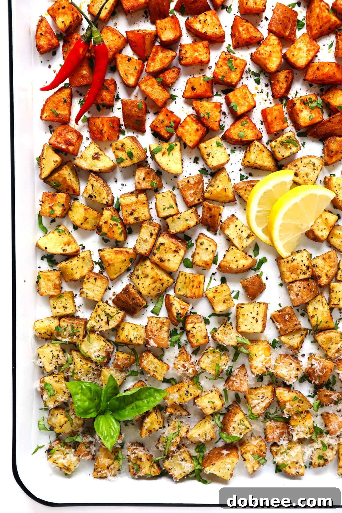 Extra Crispy Roasted Potatoes -- 3 Ways!
