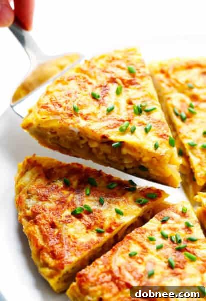 Shortcut Spanish Tortilla made with potato chips