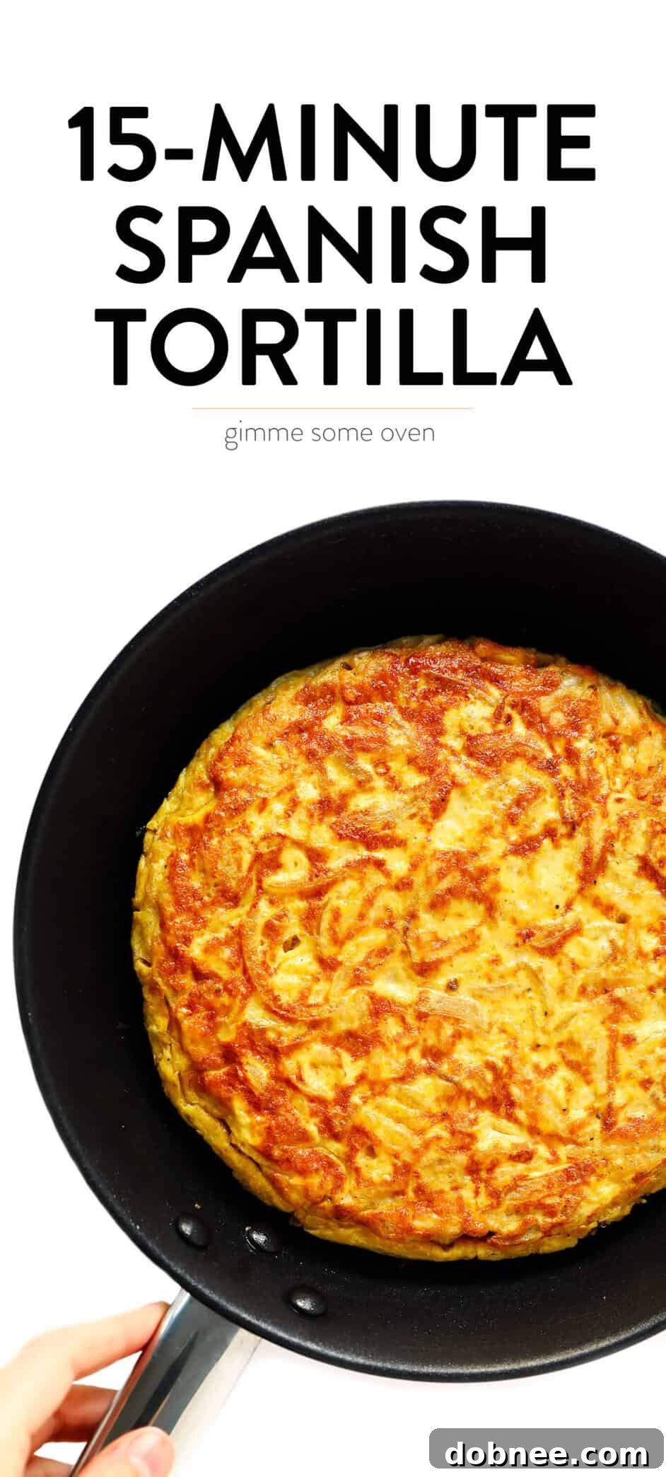 Close-up of a 15-Minute Potato Chip Spanish Tortilla, ready to serve