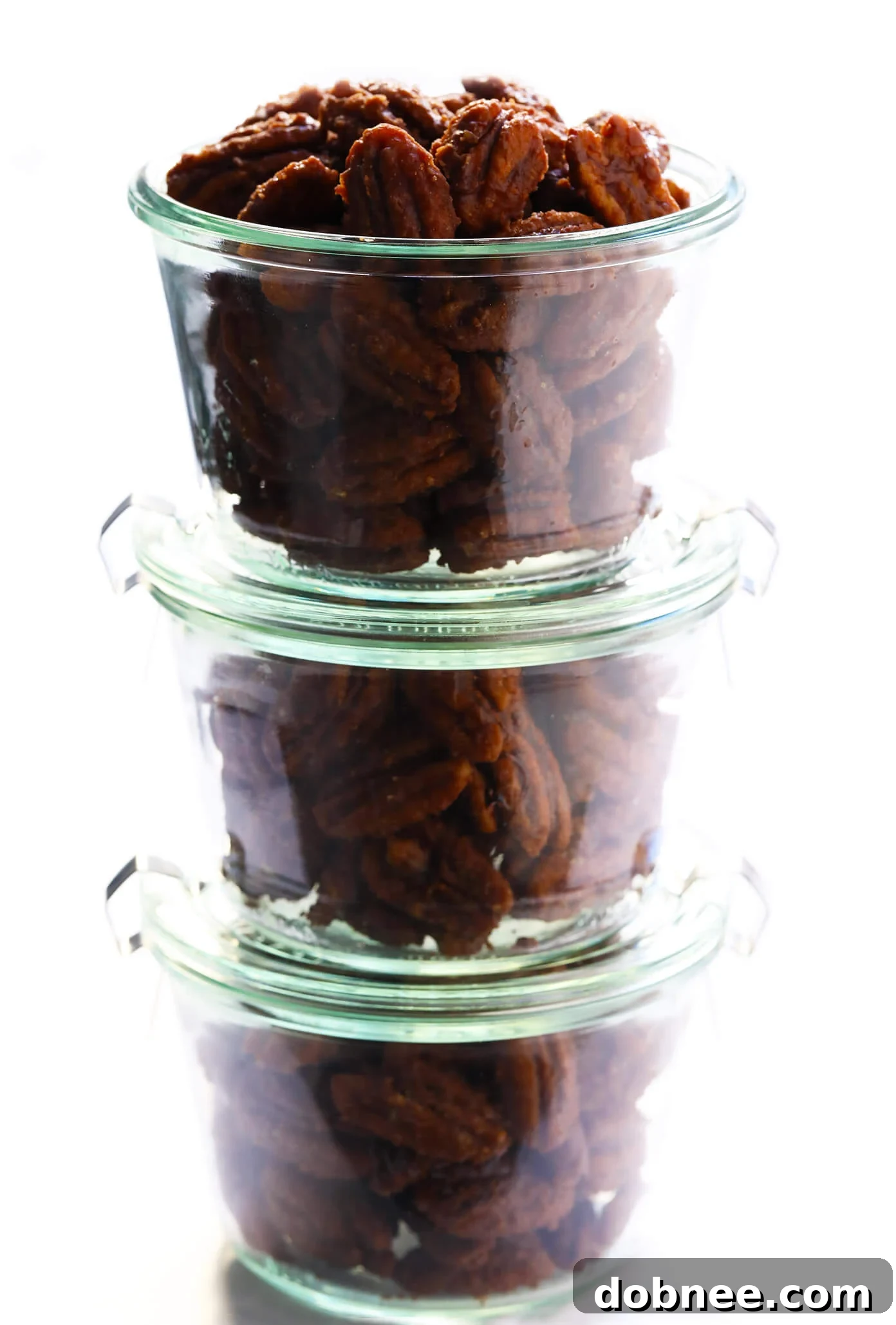 Maple Syrup Candied Pecans - Versatile Snack and Gift Idea