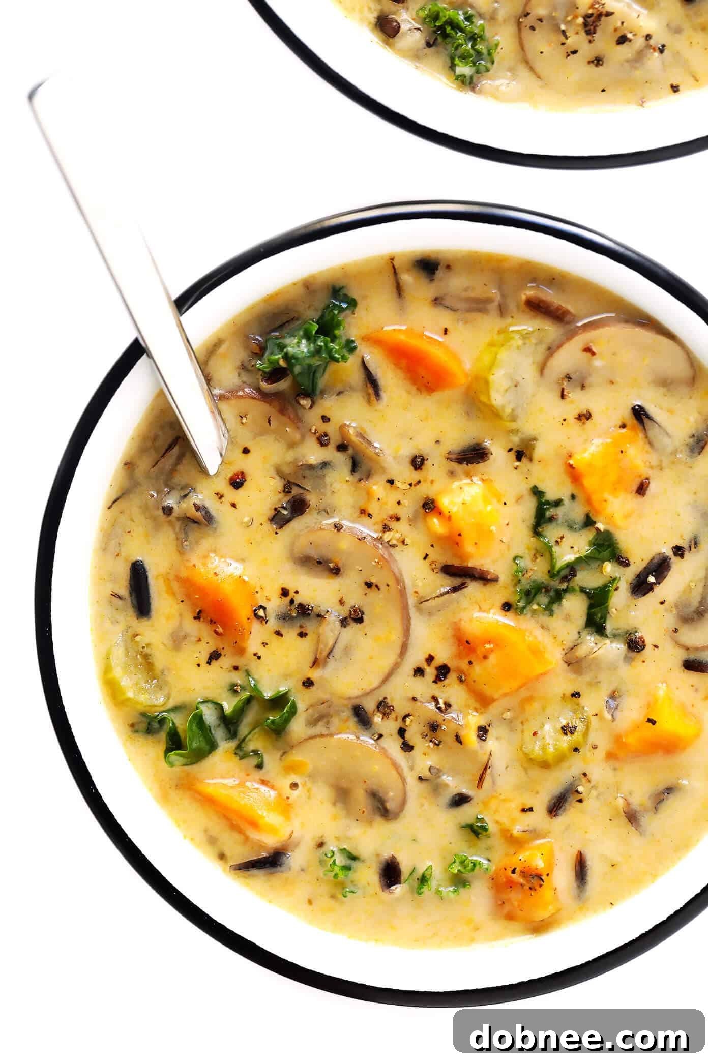 Cozy Autumn Wild Rice Soup Recipe - A Reader Favorite