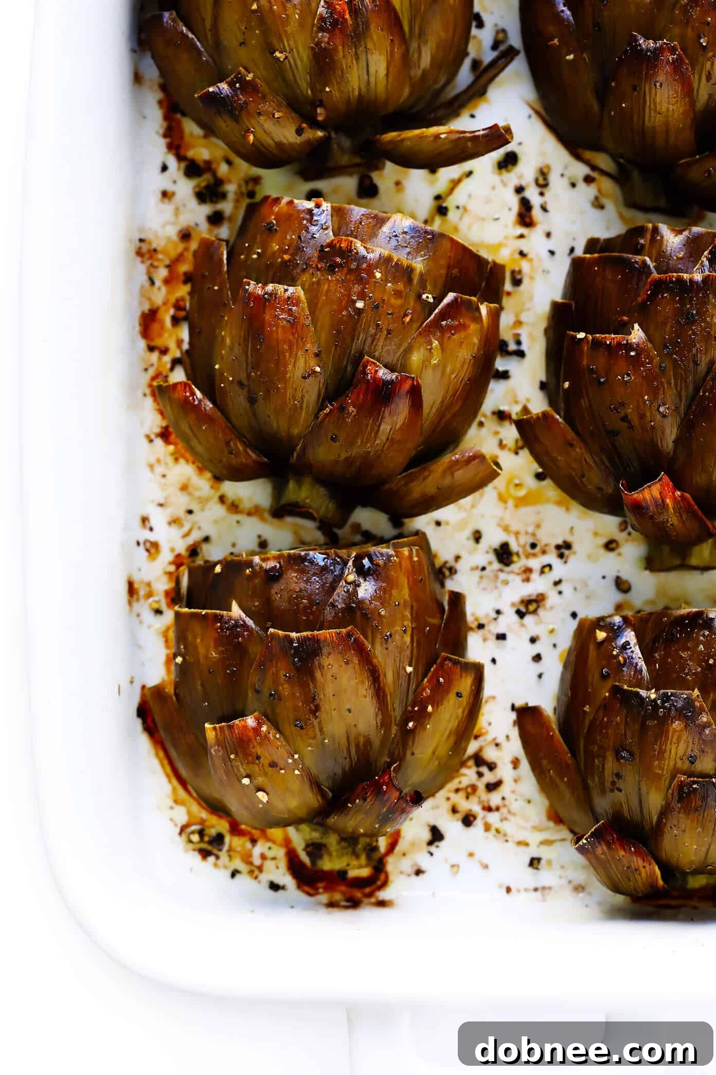 The Most Amazing Roasted Artichokes - A Reader Favorite