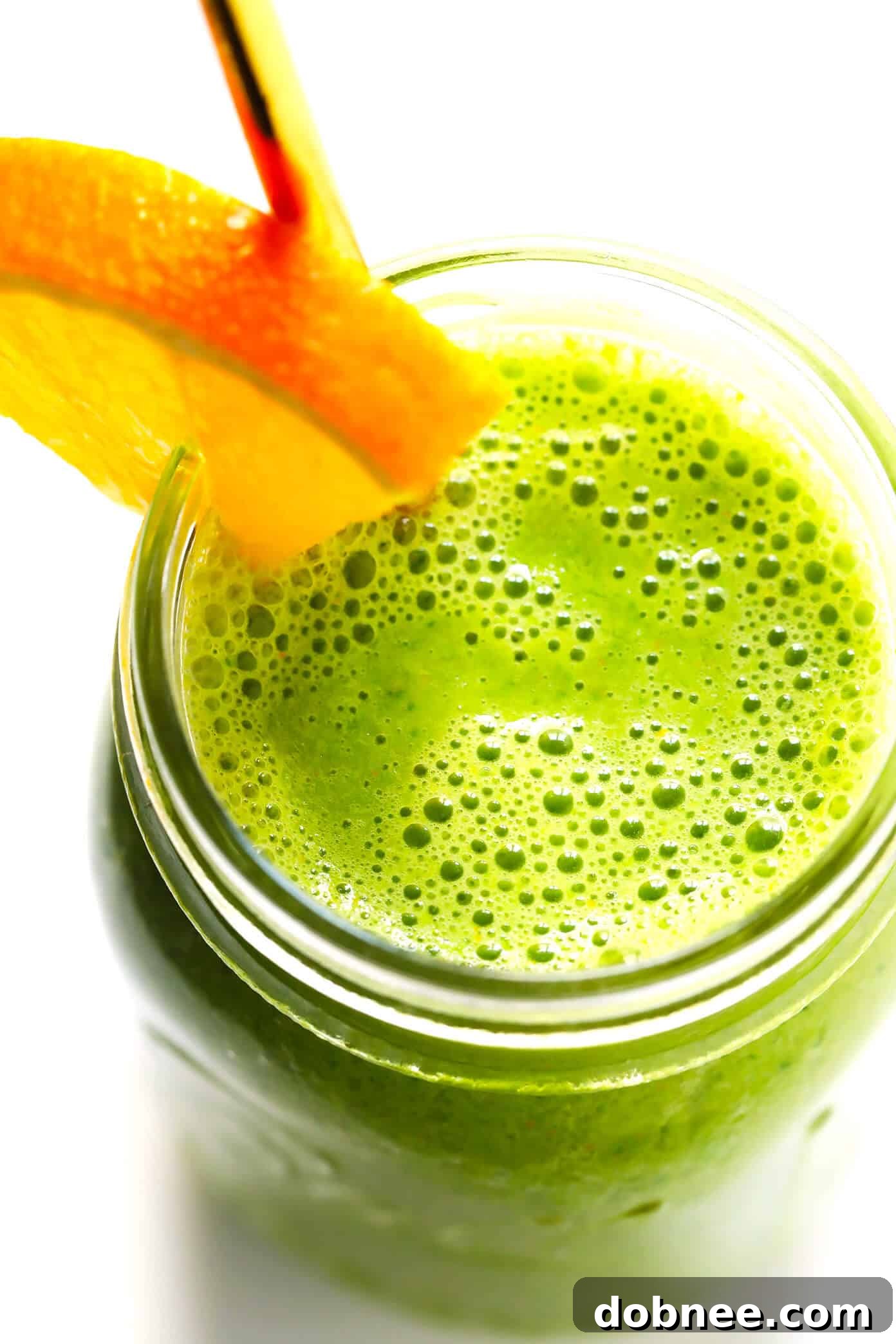 Orange Julius Green Smoothie Ingredients - A close-up of fresh, wholesome ingredients used for the healthy smoothie.