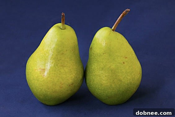Platter of freshly made Roasted Pear, Blue Cheese & Arugula Salad, ready to be served