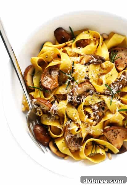 Mushroom Lovers Pasta