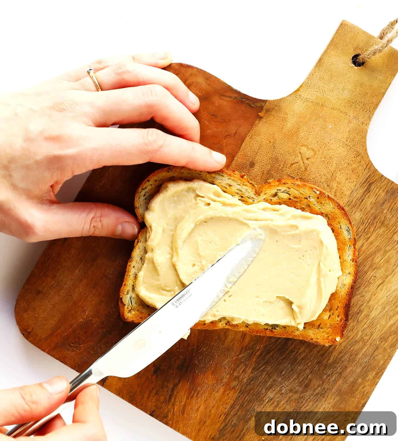 Steps on How to Prepare Hummus Toast