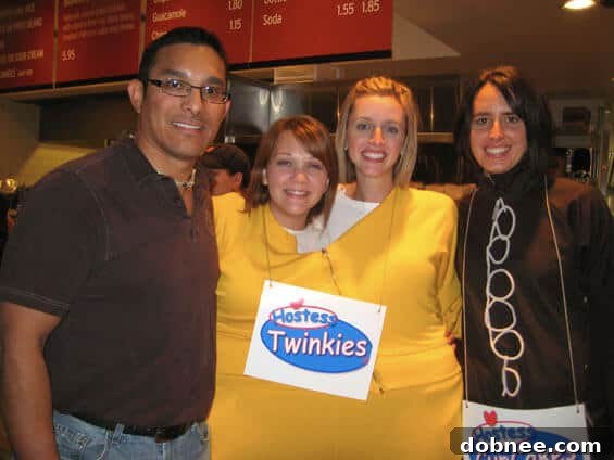 Chipotle manager offering Halloween props