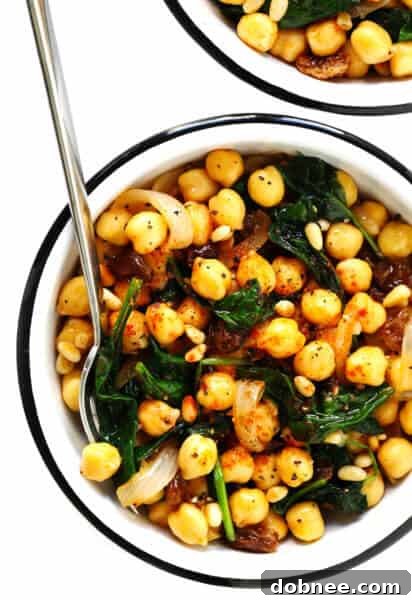Catalan Chickpeas and Spinach
