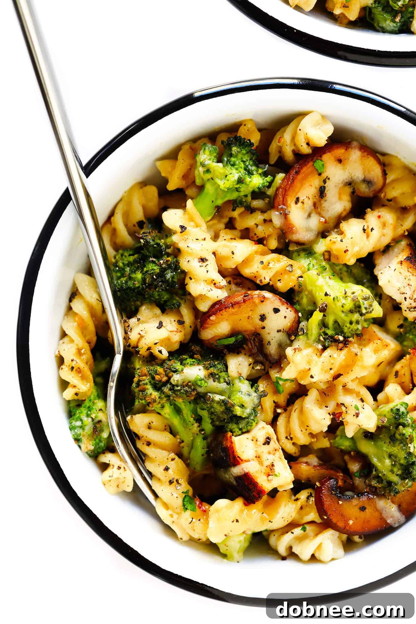 Broccoli Cheddar Chicken Casserole Recipe ready to be served