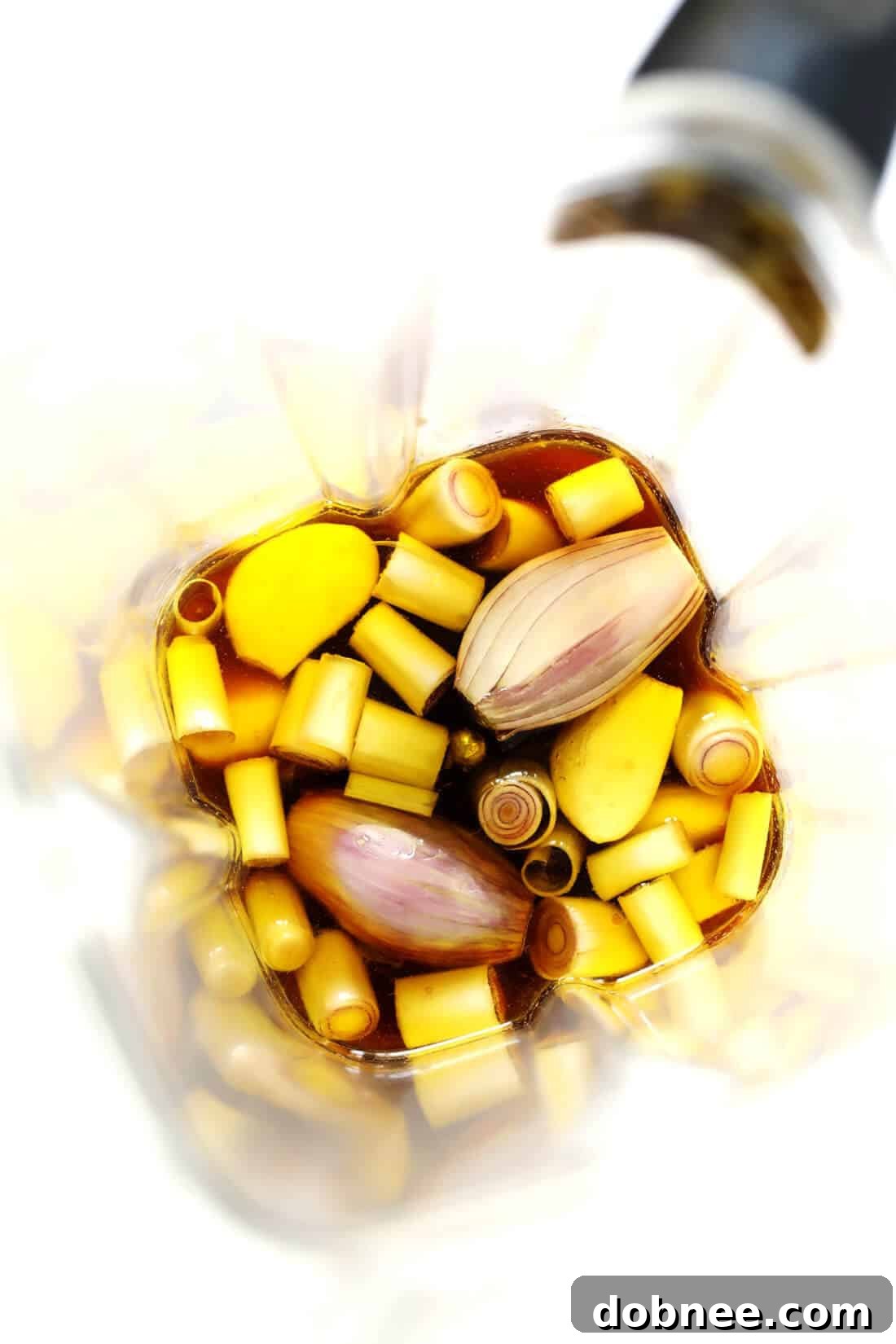 Vietnamese Lemongrass Chicken Marinade in a bowl