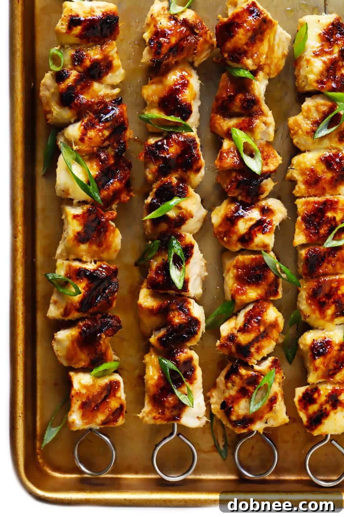 Grilled Vietnamese Lemongrass Chicken Skewers