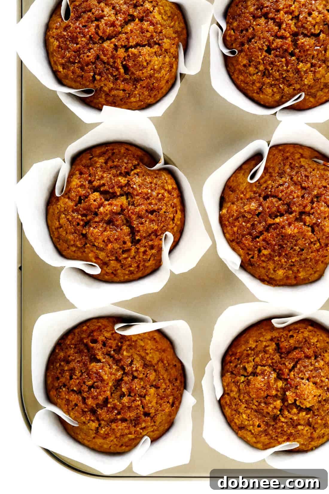 Baked Butternut Squash Muffins on a Cooling Rack