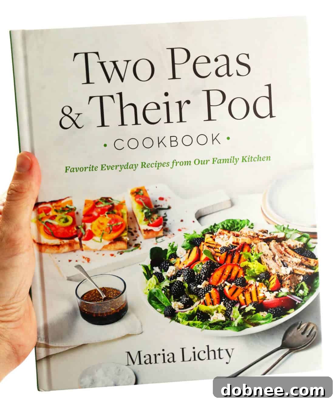 Buttermilk pancakes from the Two Peas and Their Pod cookbook, ready to be served