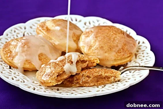 Irresistible Cinnamon Bun Pie Pockets, a sweet and simple treat.