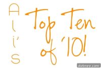 My 2010 Top Ten