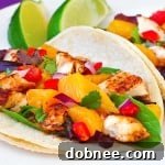Healthy Fish Tacos with Mandarin Orange Salsa
