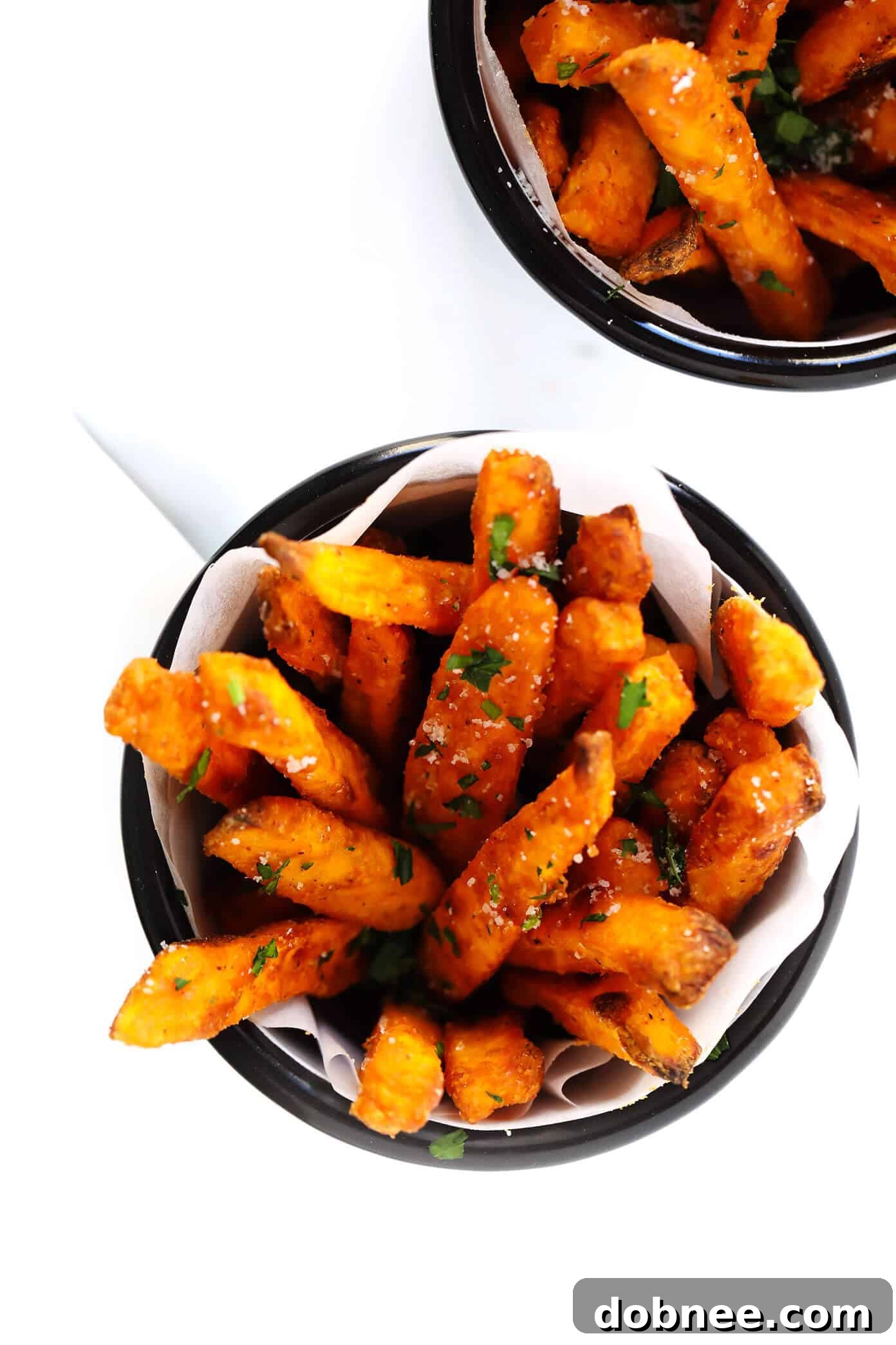 The BEST Crispy Oven-Baked Sweet Potato Fries Recipe