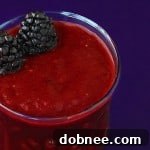 Purple Power Smoothie Recipe Card Image