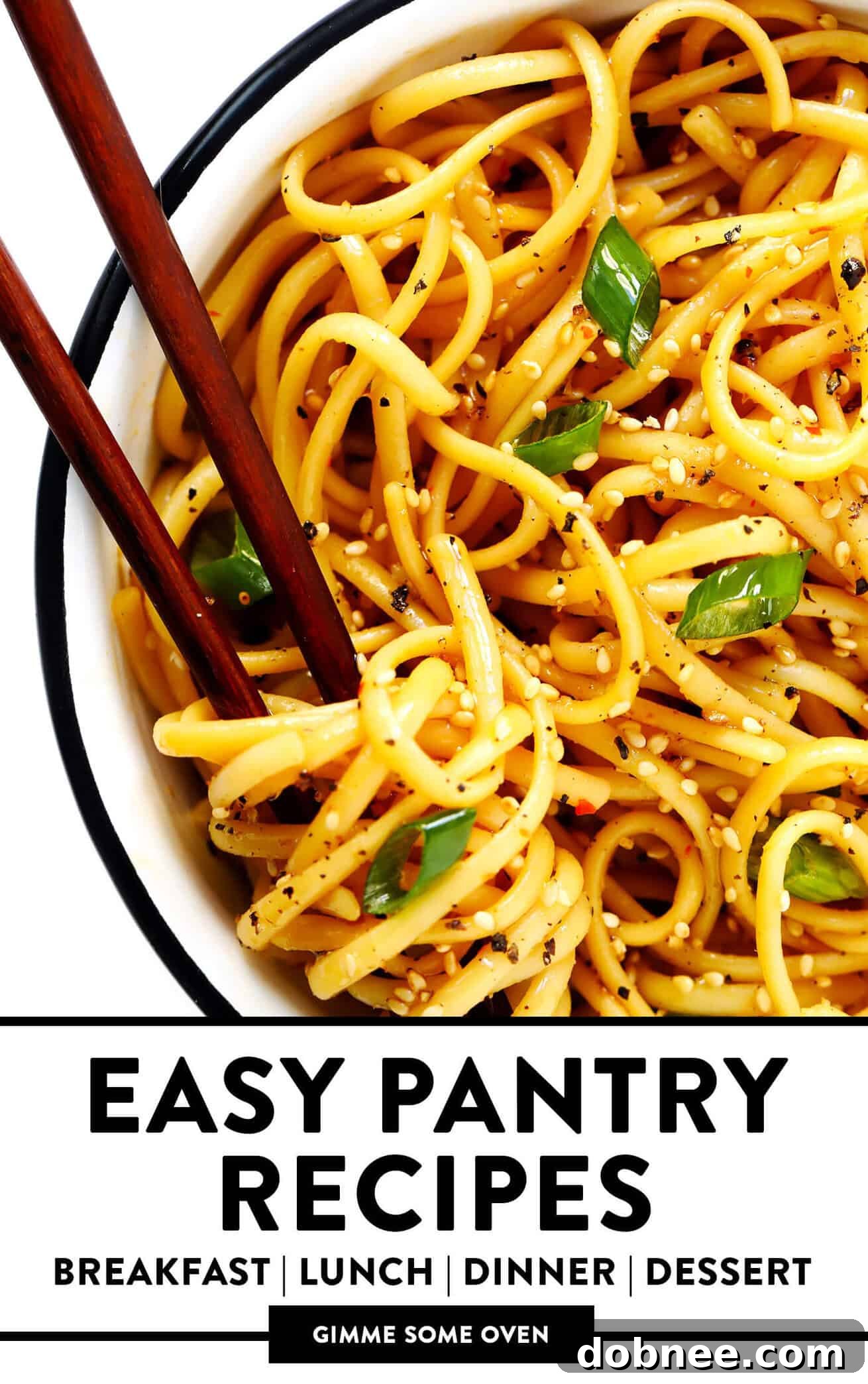 A delicious collection of easy pantry recipes for breakfast, lunch, dinner, and dessert, featuring soups, salads, casseroles, cookies, and rice and beans. Includes tips on freezing and ingredient substitutions.