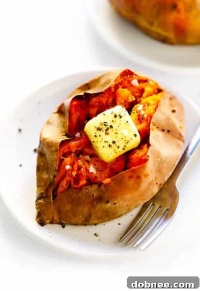 Baked Sweet Potatoes recipe image