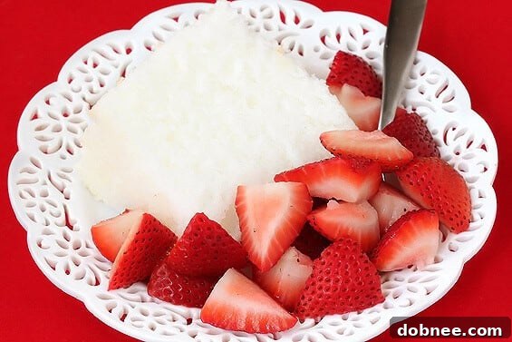 Delicious and light Angel Food Cake