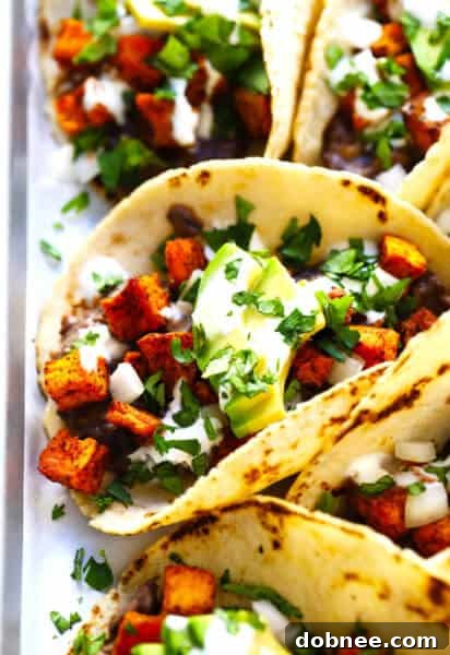 Roasted Sweet Potato Tacos
