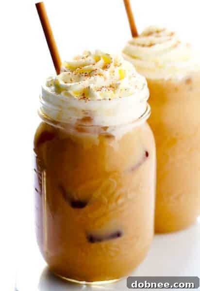 Iced Pumpkin Spice Latte