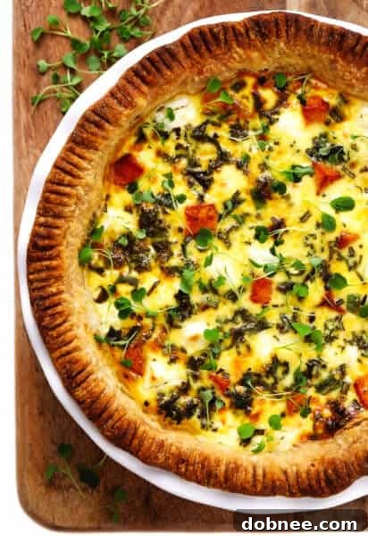 Butternut Squash Quiche