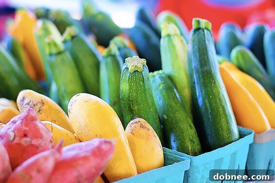 A Kaleidoscope of Freshness: Vibrant Market Vegetables An abundant display of colorful, fresh vegetables at a farmers market, showcasing nature's vibrant palette and healthy local produce.