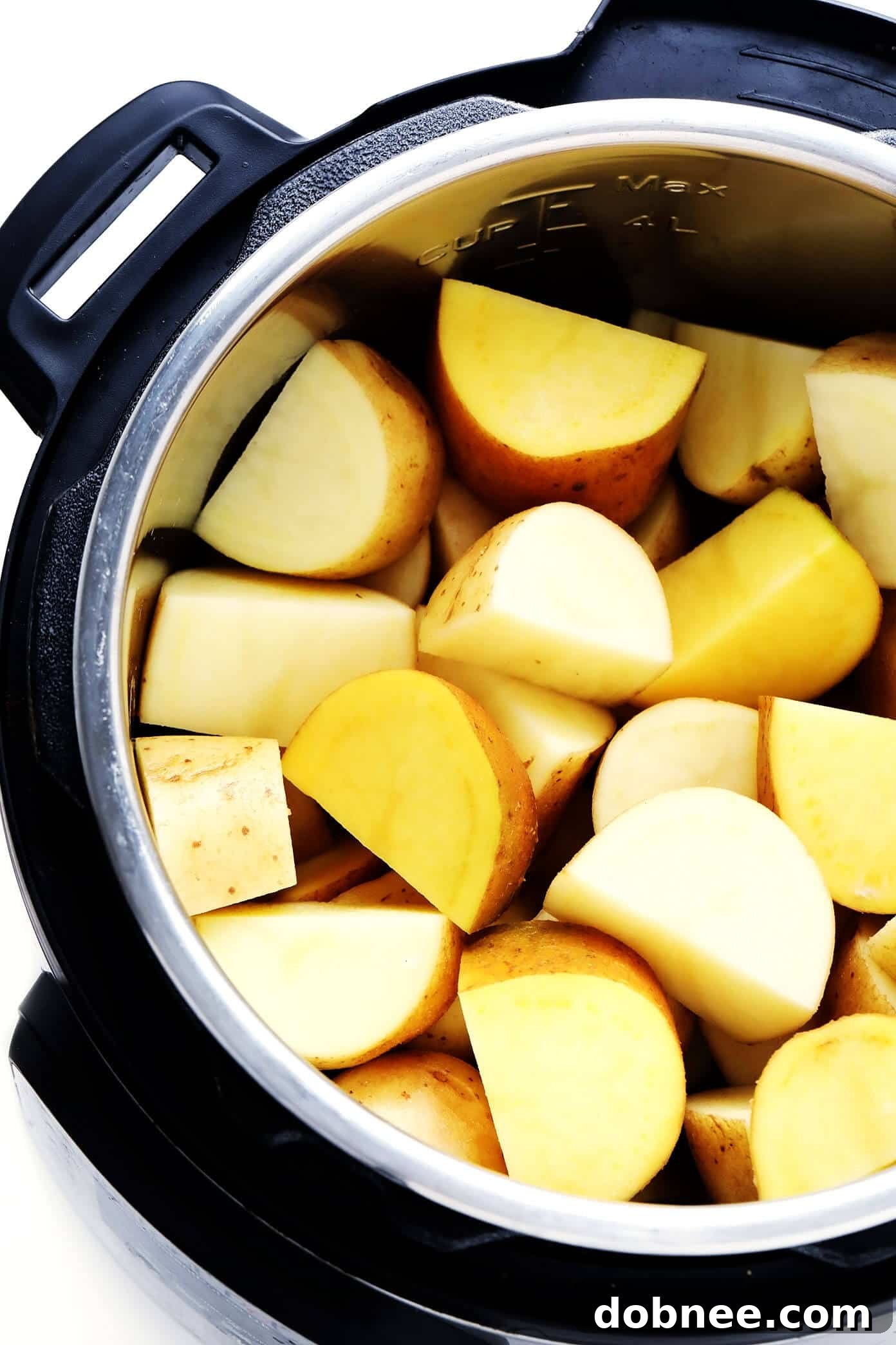Yukon Gold and Russet Potatoes Ready for Instant Pot Cooking