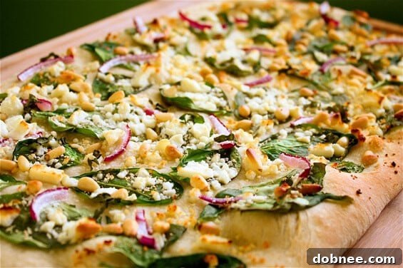 spinach-feta-and-pine-nut-pizza