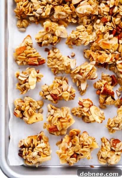 Easy Granola Clusters in Sheet Pan