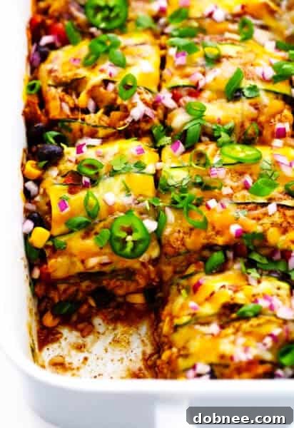 Zucchini Enchilada Casserole Recipe