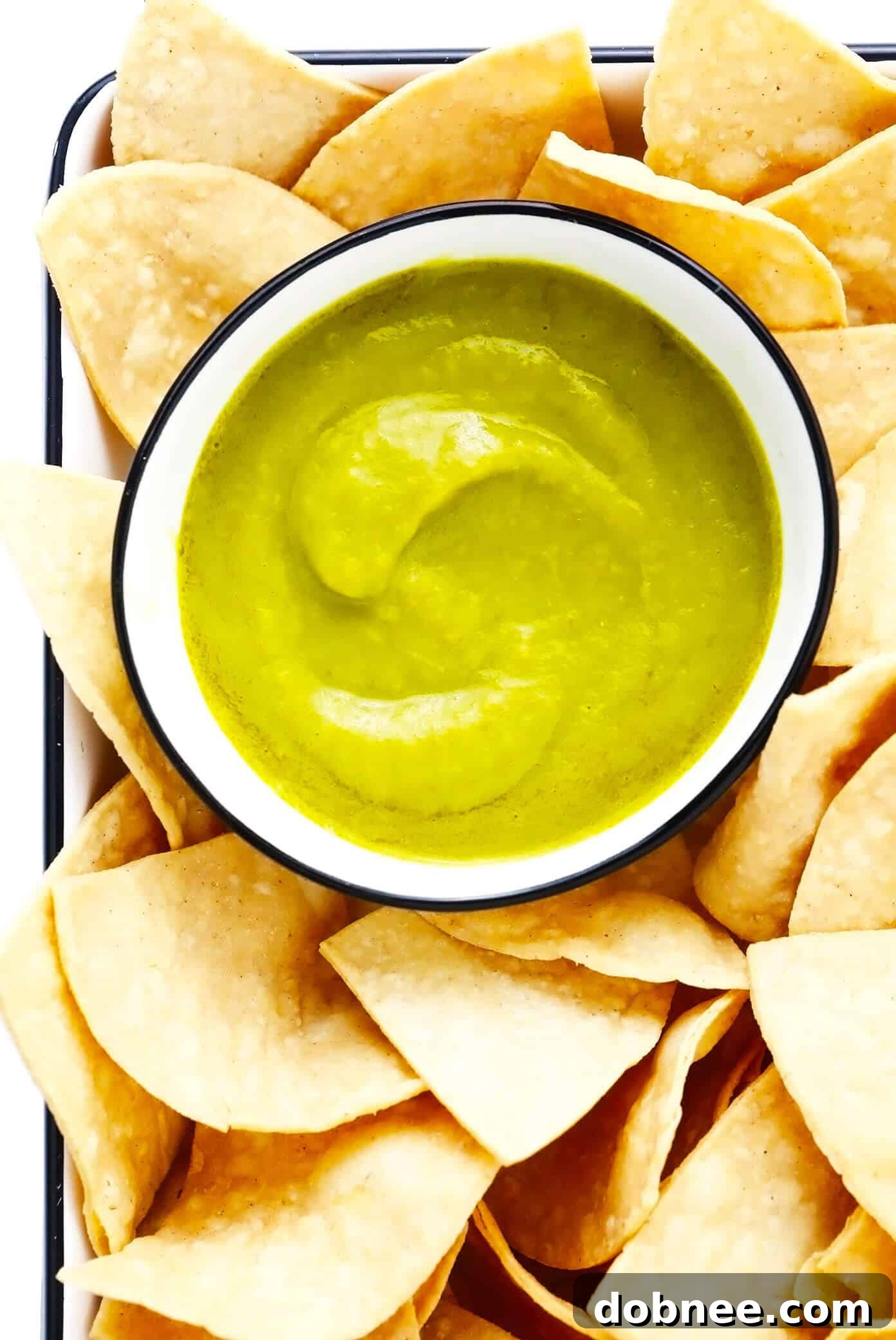 Copycat Salsa Doña Recipe with Tortilla Chips