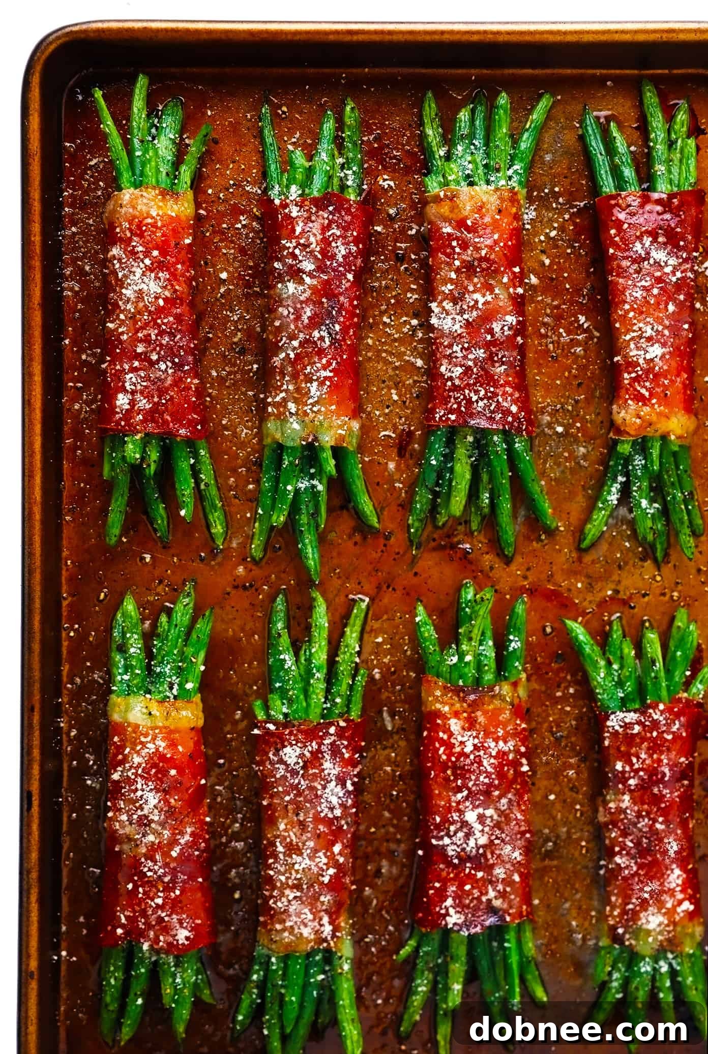 Prosciutto Wrapped Green Bean Bundles