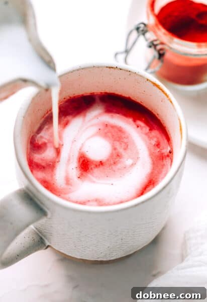 Pink Beetroot Latte