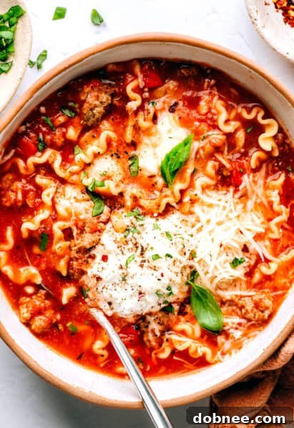Lasagna Soup