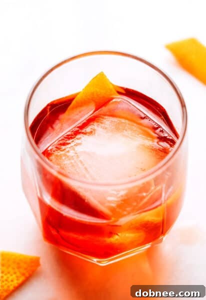 Boulevardier Cocktail