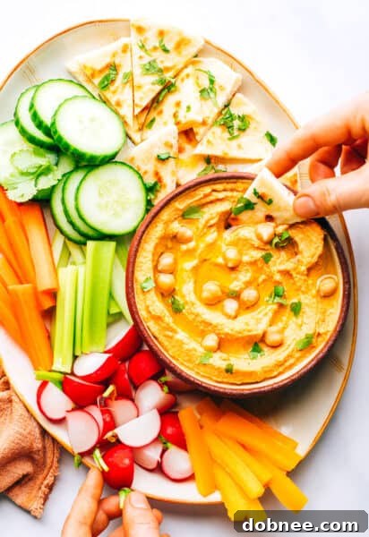 Red Curry Hummus