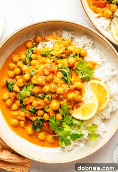 Easy Chickpea Curry (Chana Masala)