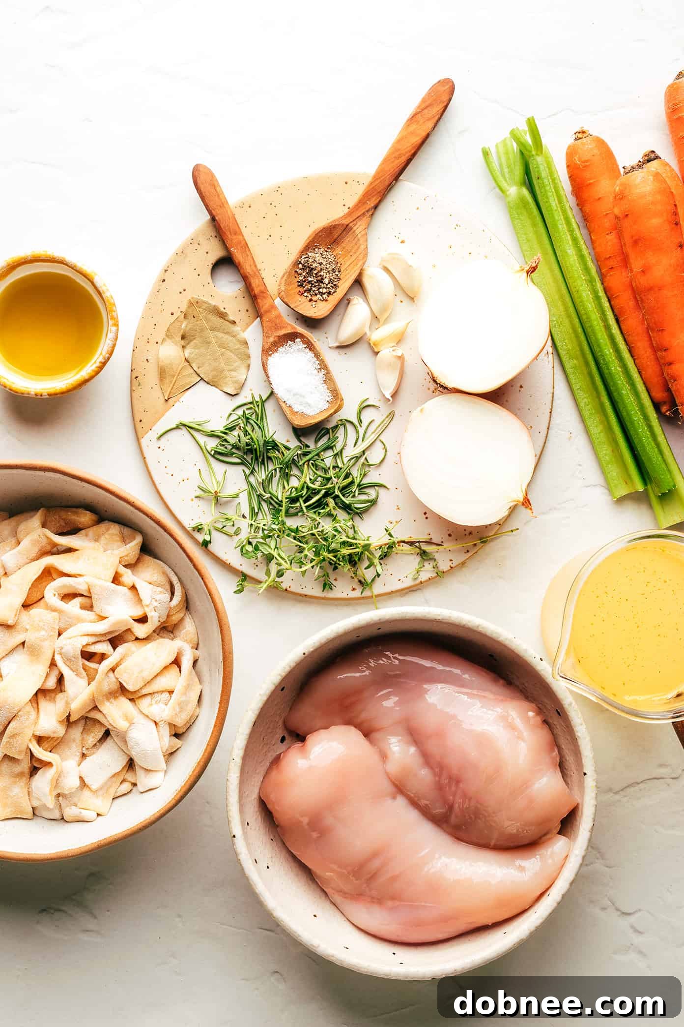 Chicken Noodle Soup Ingredients