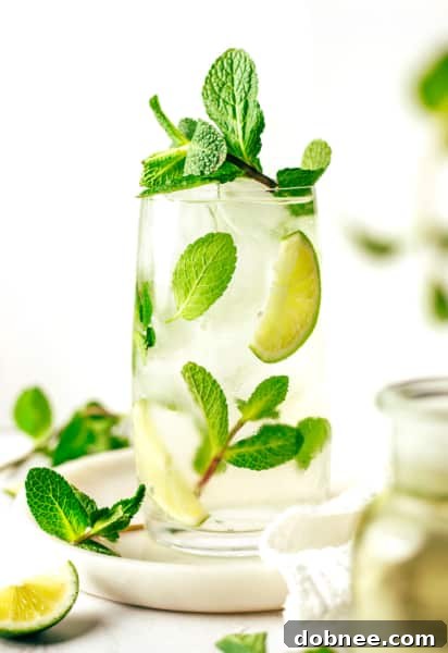 Fresh Mint Tea (Hot or Iced)
