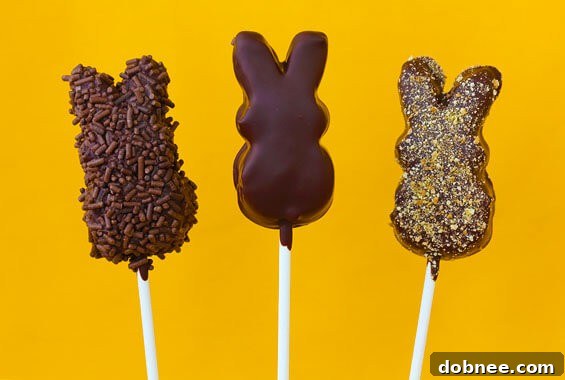 Creative and fun Peeps Pops, an Easter treat