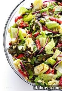 Our Family's Favorite Salad with fresh ingredients.