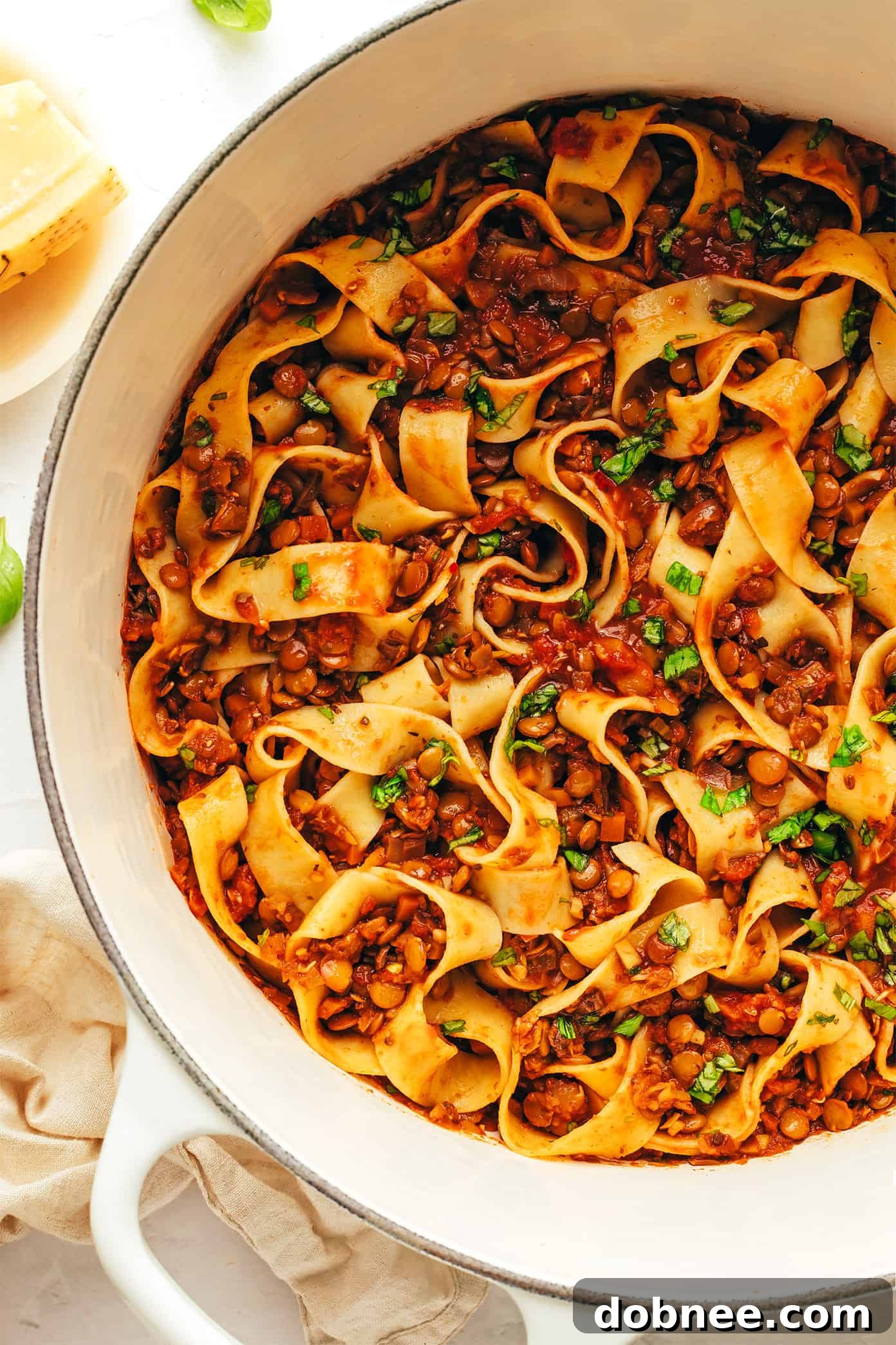 Vegetarian Pasta Bolognese