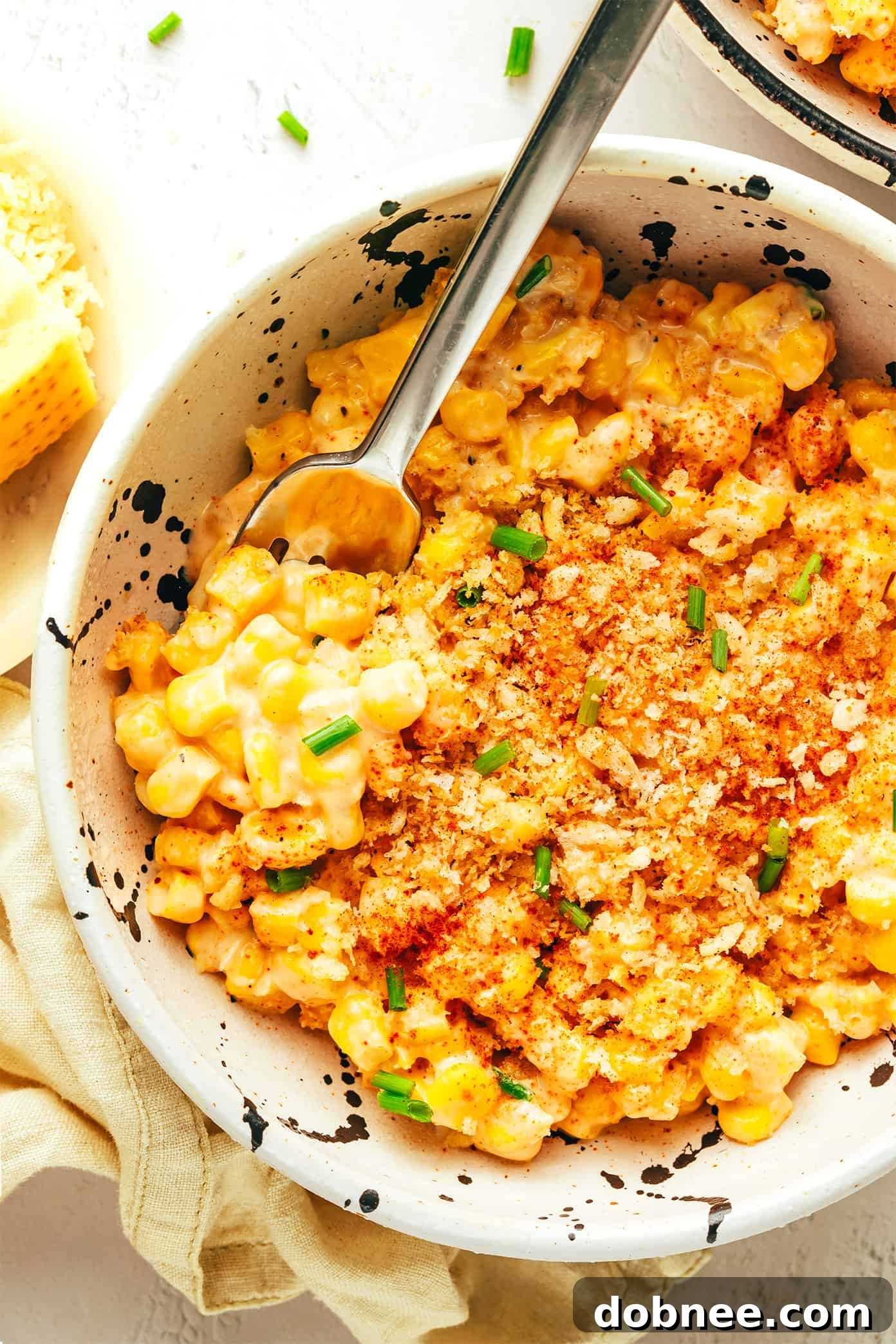 Parmesan Creamed Corn