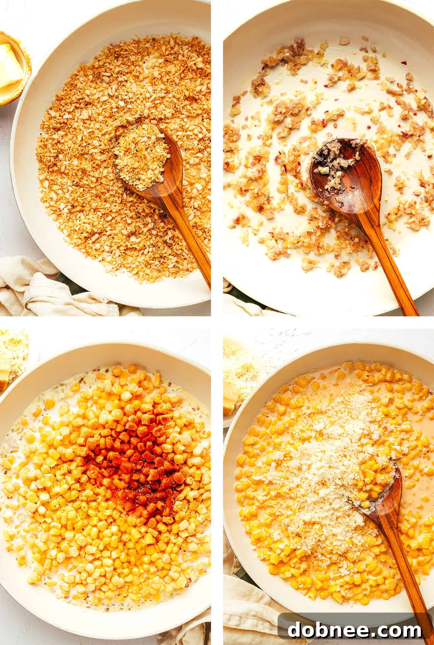 How to make creamed corn