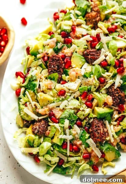 Brussels Sprouts Arugula Salad