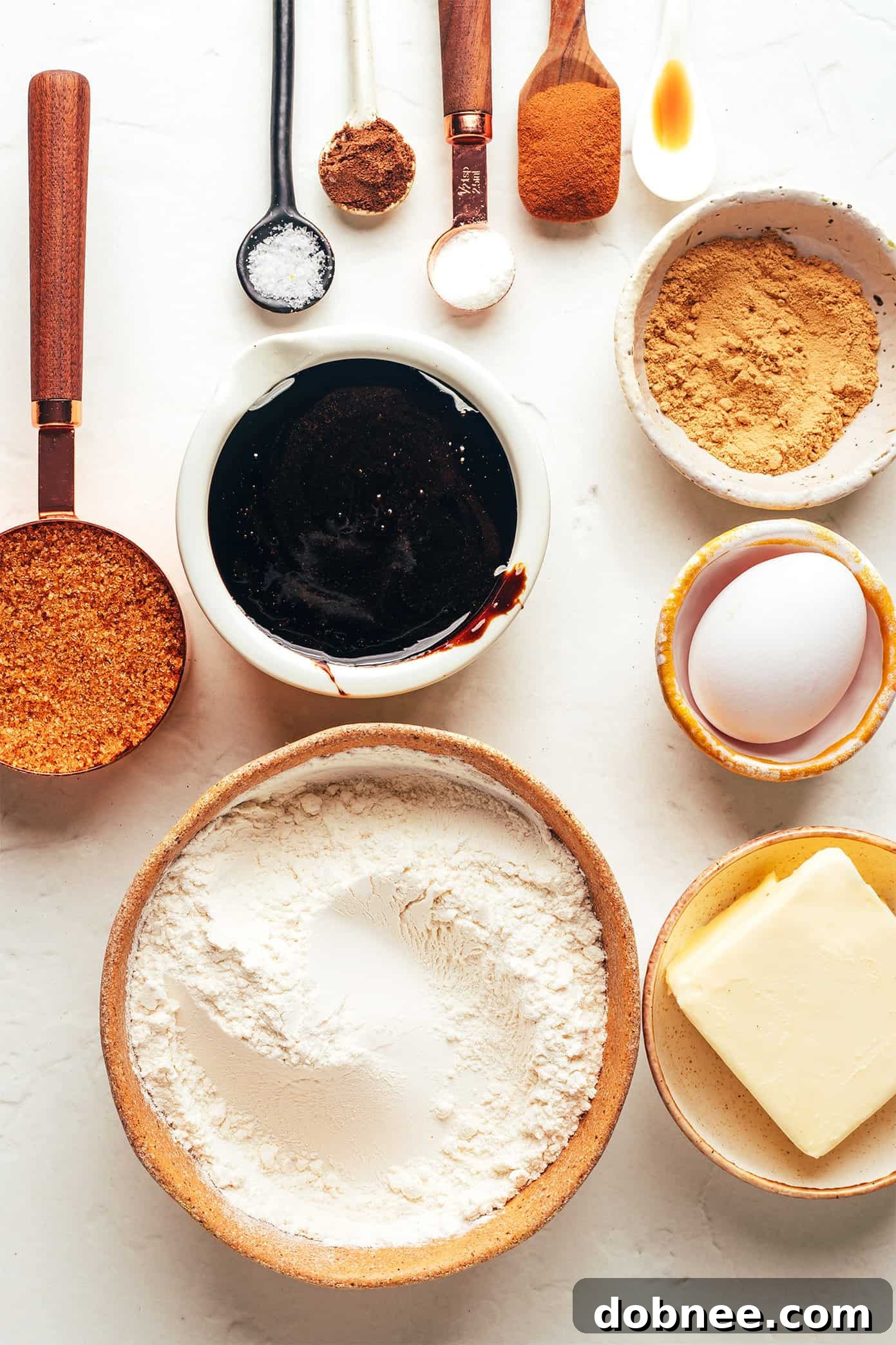 Warm Spiced Molasses Gingerbread 3 Gingerbread Cake Ingredients